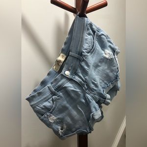 Hollister Distressed Jean Shorts